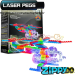 Laser Pegs - Светещ конструктор Zippy Do 8 в 1 Хеликоптер